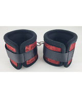 Spartacus Wrist Restraints - Neoprene Red