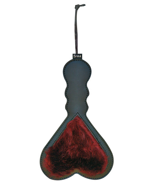 Sex and Mischief Enchanted Heart Paddle - Black/Red