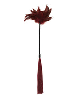 Sex and Mischief Enchanted Feather Tickler - Black/Red