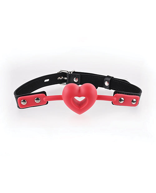 Sex and Mischief Amor Ball Gag - Red/Black