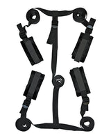 Sex and Mischief Bed Bondage Restraint Kit - Black