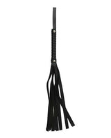 Sex and Mischief Faux Leather Flogger - Black