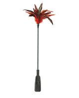 Sex and Mischief Feather Slapper - Black/Red