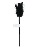 Sex and Mischief Feather Slapper - Black/Red