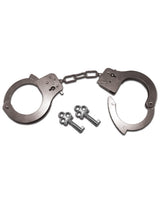 Sex and Mischief Metal Handcuffs - Silver