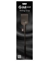 Sex & Mischief Riding Crop - Black