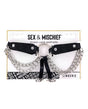 ["Sex & Mischief Chain Lace Garters"]