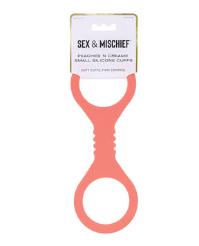 Sex & Mischief Peaches 'n CreaMe Small Silicone Cuffs
