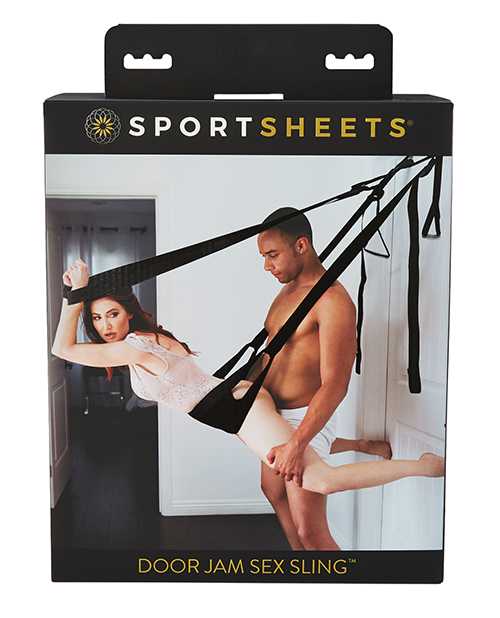 Sportsheets Door Jam Sex Sling - Black