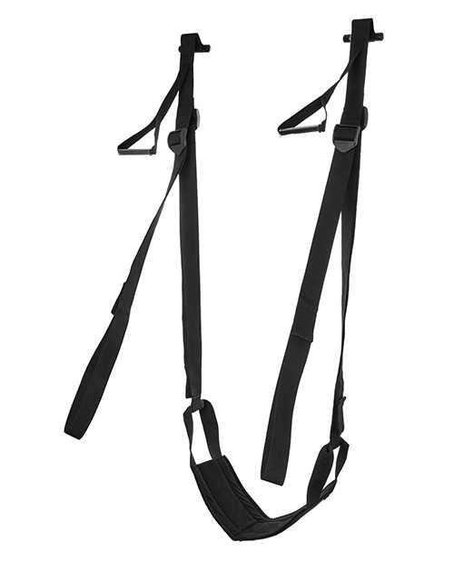 Sportsheets Door Jam Sex Sling - Black