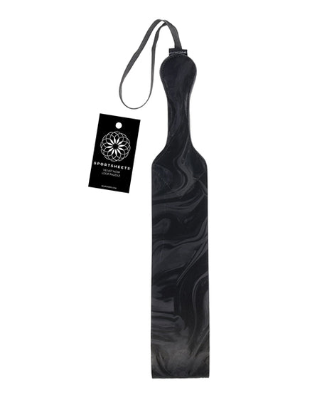 Sportsheets Velvet Noir Loop Paddle - Black