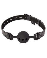 Saffron Breathable Ball Gag - Black