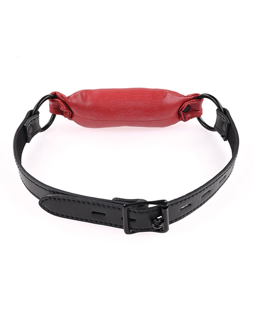 Saffron Soft Bit Gag - Red/Black