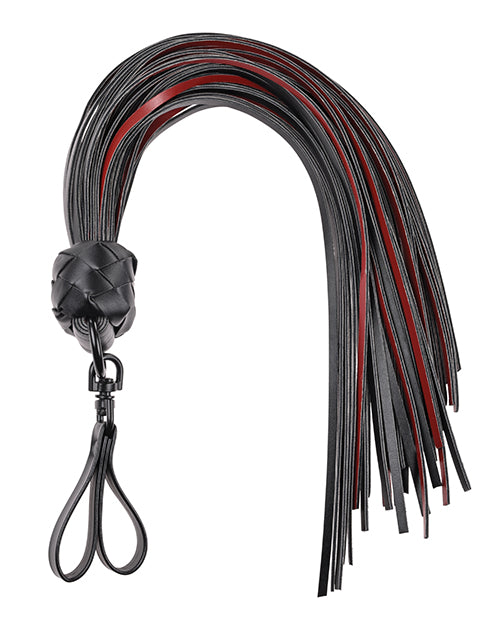 Saffron Finger Flogger - Red/Black