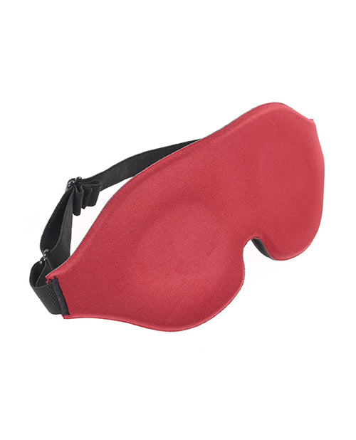 Saffron Blindfold - Red/Black