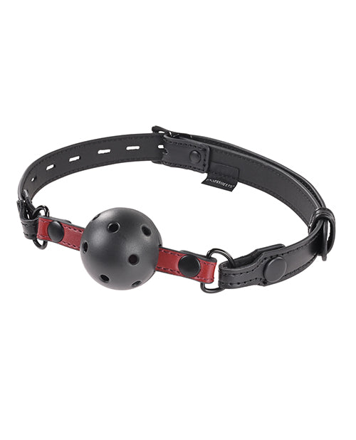 Saffron Interchangeable Gag - Red/Black