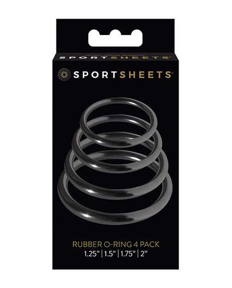 Sportsheets Rubber O Ring - 4 Pack