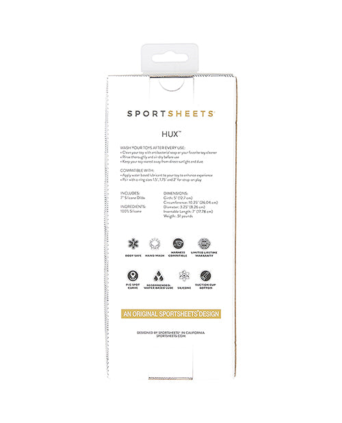 Nexus Collection By Sportsheets HUX Silicone Dildo 7in - Green