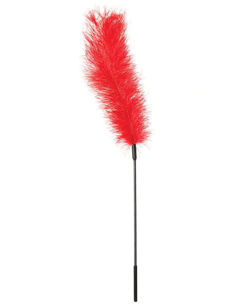 Sportsheets Ostrich Feather Tickler - Red