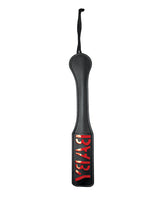 Sex and Mischief Vinyl Baby Paddle - Black/Red