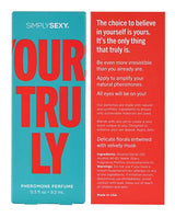 Simply Sexy Pheromone Perfume Yours Truly Spray 0.3oz