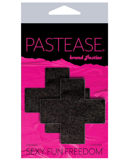 Pastease Basic Plus X Liquid Cross - Black O/S