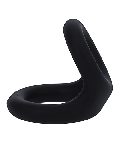 Tantus Uplift Silicone C Ring - Onyx