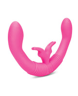 Together Toy Silicone Rechargeable Echo Function Vibrator for Couples - Pink
