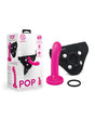 Together Pop 5.5 Silicone Dildo & Harness Set