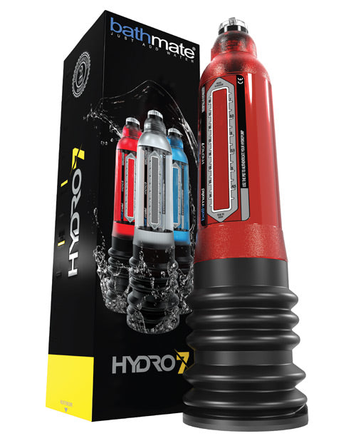 Hydro7 Penis Pump - Red