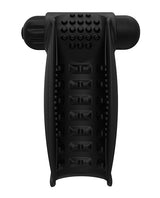 Bathmate Hand Vibe Silicone Rechargeable Stroker - Black