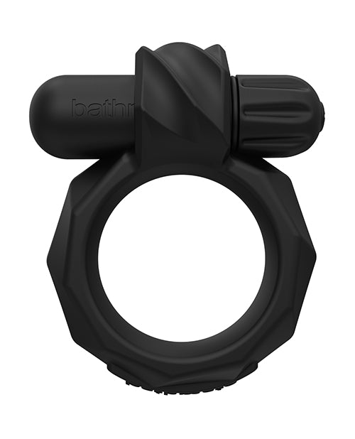 Bathmate Maximus Vibe 45 Rechargeable Silicone Cock Ring - Black