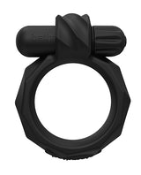 Bathmate Maximus Vibe 55 Rechargeable Silicone Cock Ring - Black