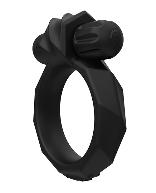 Bathmate Maximus Vibe 55 Rechargeable Silicone Cock Ring - Black