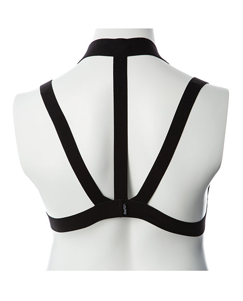 Gender Fluid Majesty Harness - XL-XXXL Black