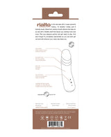 VeDO Rialto Rechargeable Vibe - Mocha