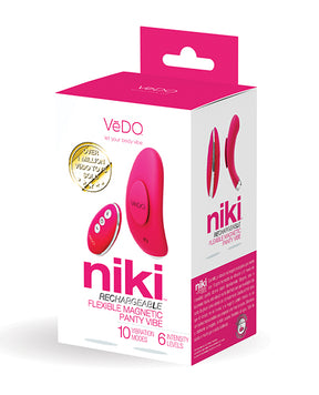VeDO Niki Rechargeable Panty Vibe - Foxy Pink