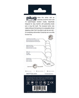 VeDO Plug Rechargeable Anal Plug - Black