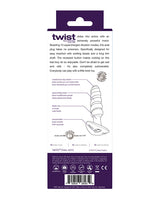 VeDO Twist Rechargeable Anal Plug - Purple