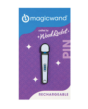 Wood Rocket Magic Wand Rechargeable Pin