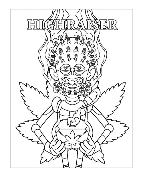 Killer Buds Coloring Book