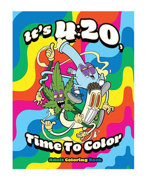 Wood Rocket It's 4:20 Time to Color