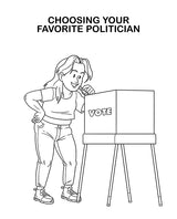 Wood Rocket Adults Doing Adult Shit Coloring Book