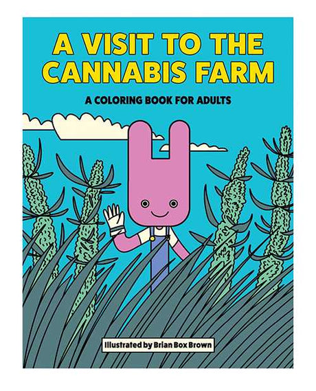 Wood Rocket A Visit to the Cannabis Farm Coloring Book