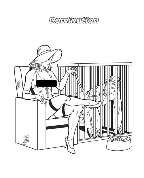 Fetishes Are Fun Coloring Book