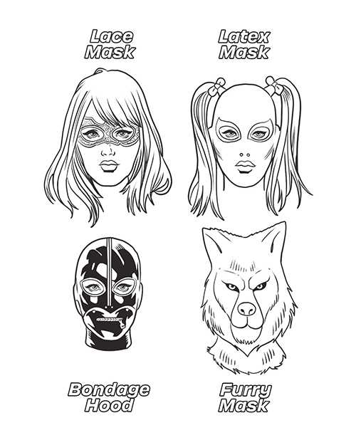 Fetishes Are Fun Coloring Book