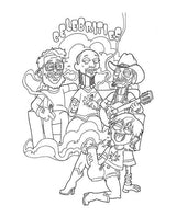 Who Smokes Weed? Coloring Book