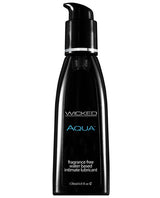 Wicked Sensual Care Aqua Water Based Lubricant - 4 oz Fragrance Free