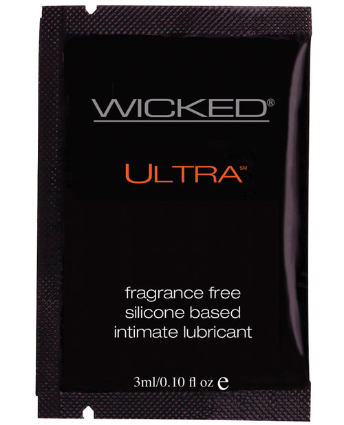 Wicked Sensual Care Ultra Silicone Based Lubricant - .1 oz Fragrance Free