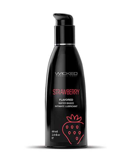 Wicked Sensual Care Water Based Lubricant - 2 oz Strawberry